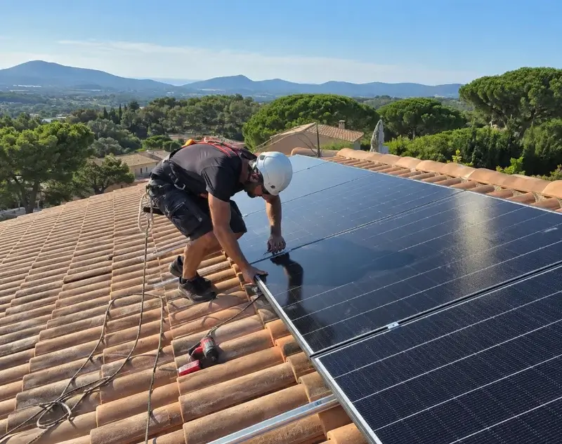 Installateur panneaux solaires Benon — pose photovoltaïque sur toiture