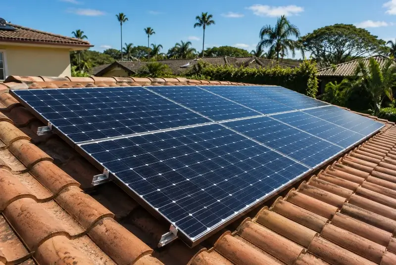 Installation de panneaux solaires à Benon